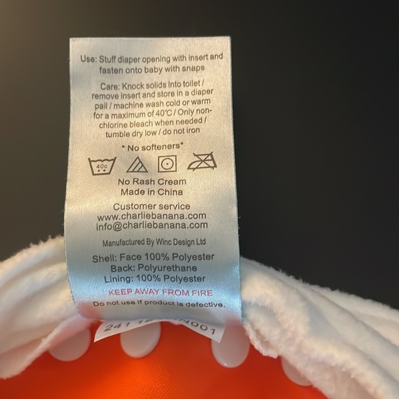 Charlie Banana All-In-One Cloth Diaper Set - Picture 8 of 11